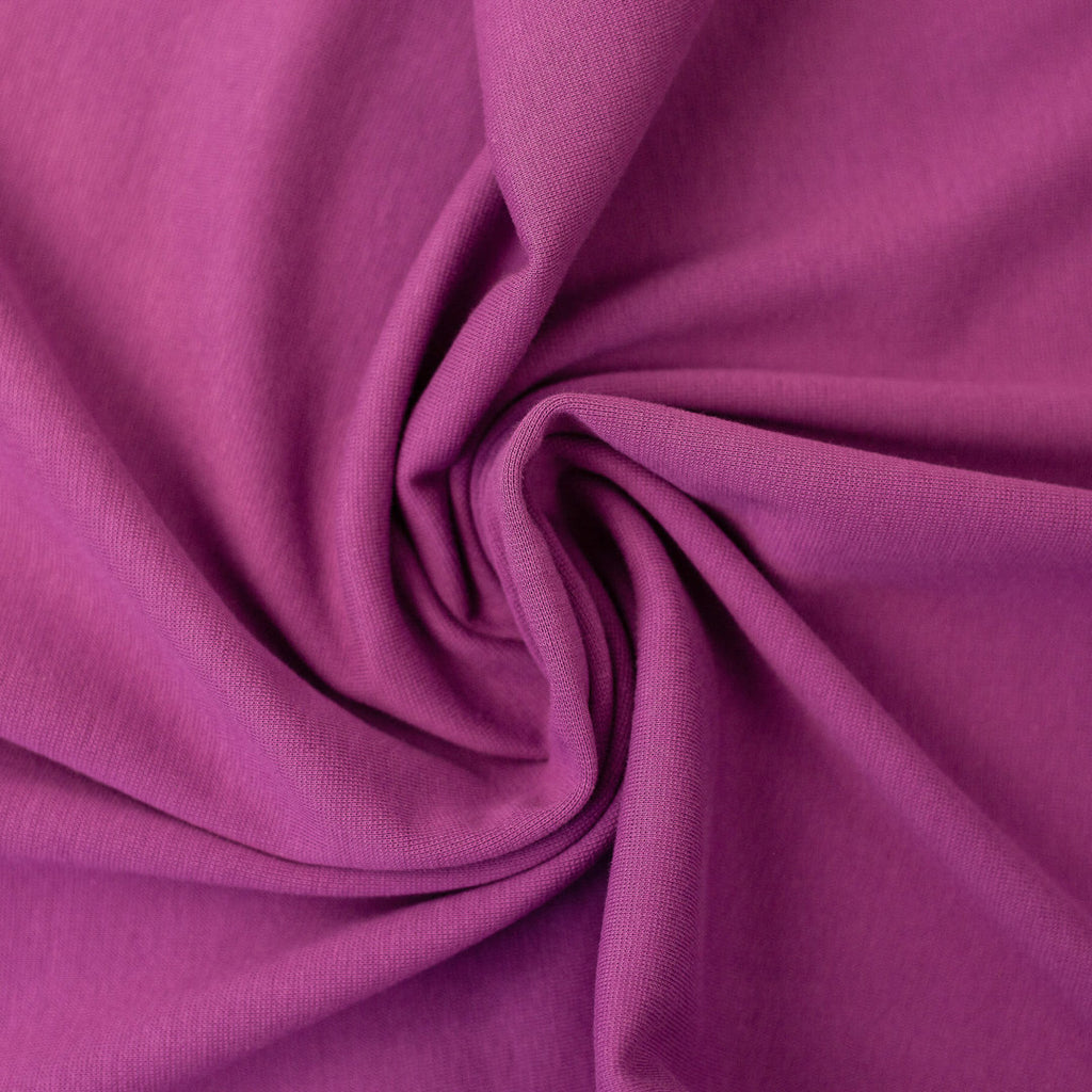 Bündchen Uni Basic - fuchsia / Stoff "Heike" von Swafing *Videovorstellung*
