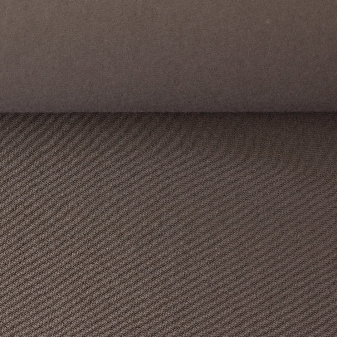 Jersey Uni Basic - taupe / Stoff "Vanessa" von Swafing *Videovorstellung*