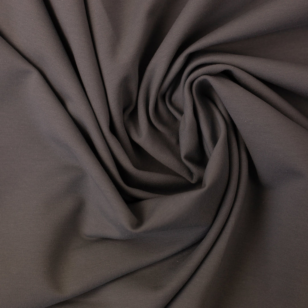 Jersey Uni Basic - taupe / Stoff "Vanessa" von Swafing *Videovorstellung*
