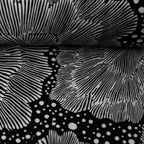Modal French Terry von Swafing - "Flores de hielo" by Bienvenido Colorido schwarz/ecru *Video*