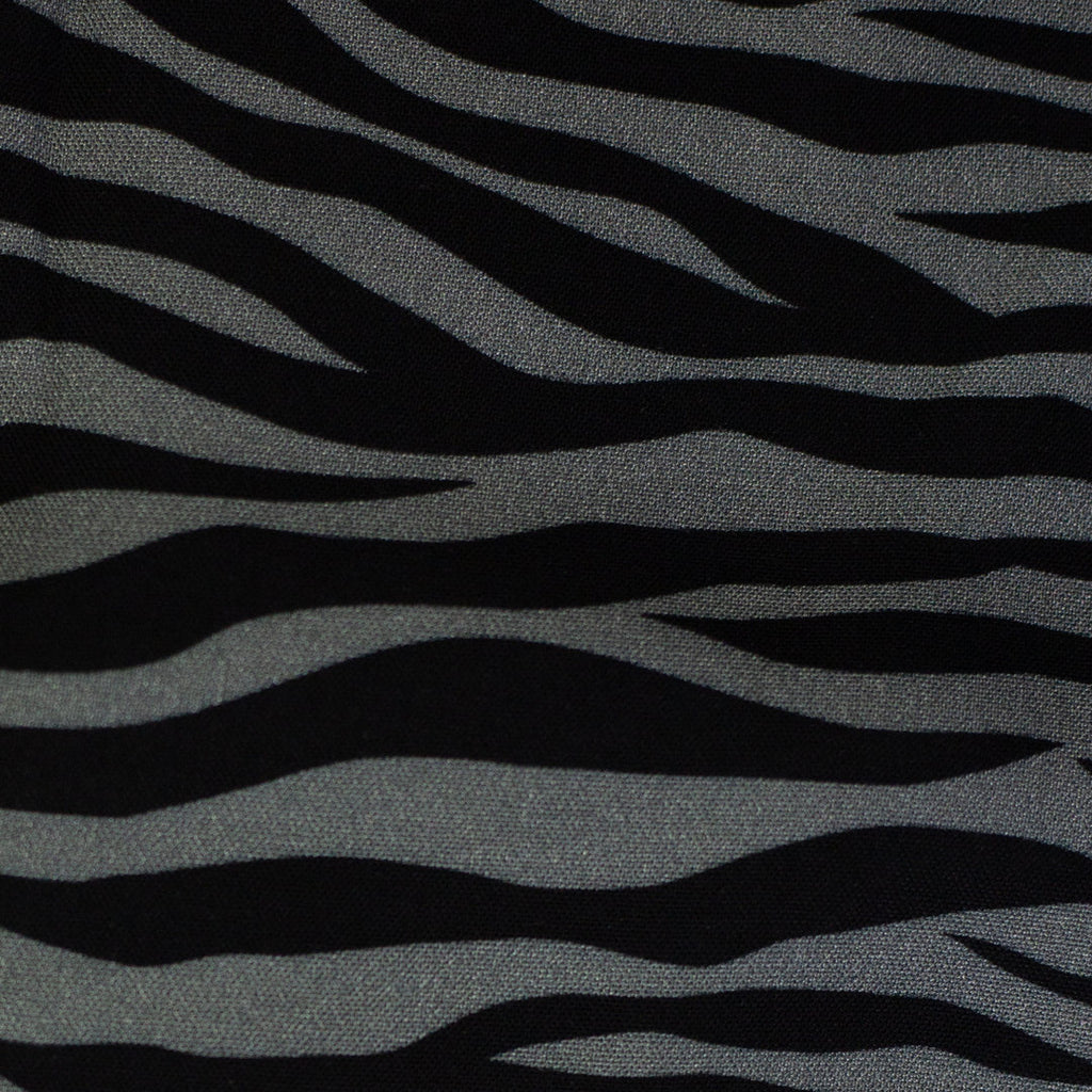 Viskose Webware "Mara" von Swafing - Zebra grau/schwarz *Videovorstellung*
