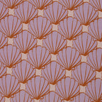 French Terry Swafing - Seashell by Cherry Picking flieder *Videovorstellung* - Reststück 1,7m