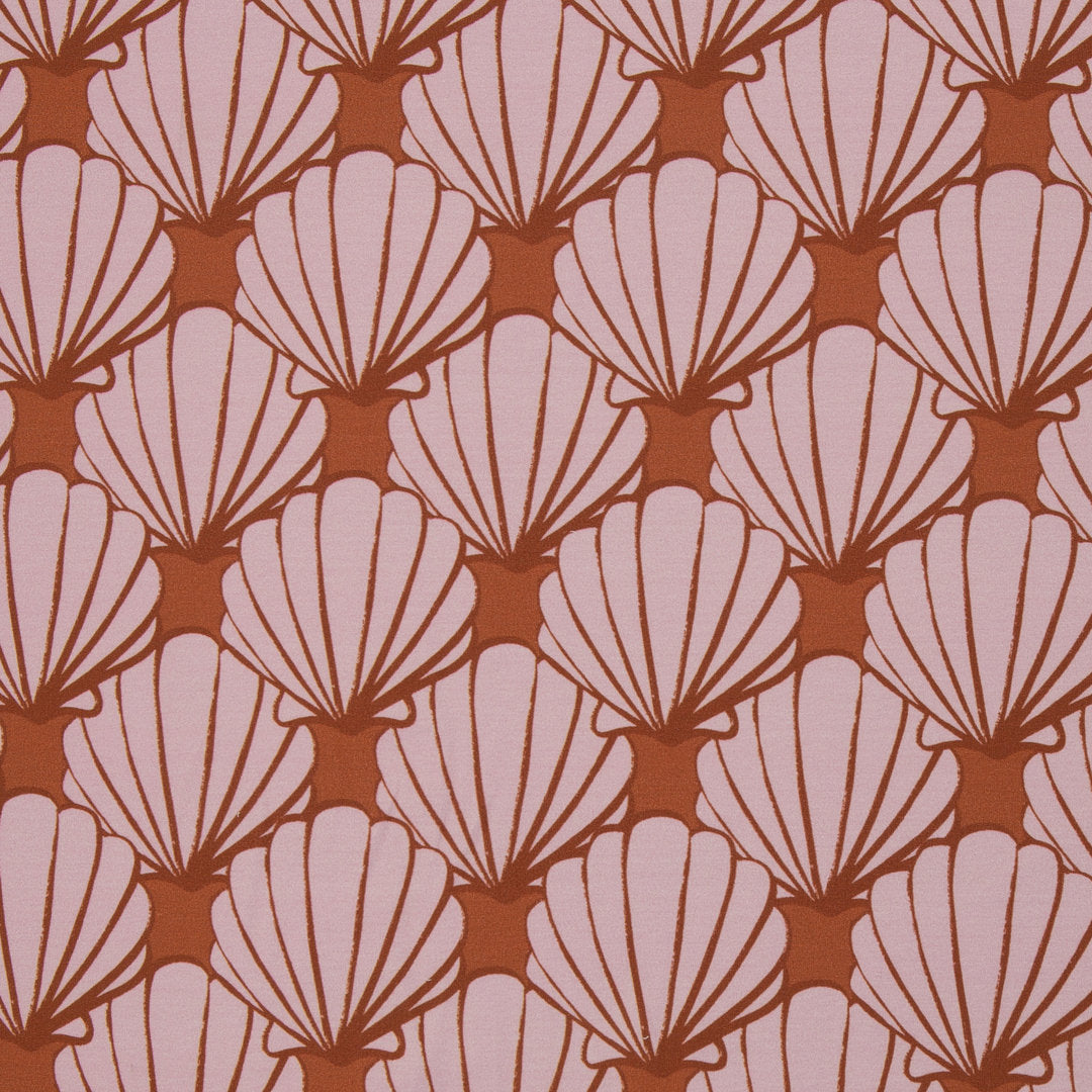 French Terry Swafing - Seashell by Cherry Picking terracotta *Videovorstellung*