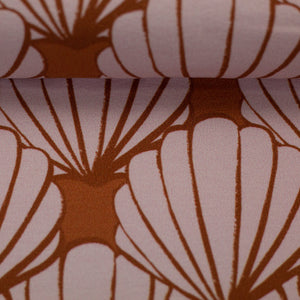 French Terry Swafing - Seashell by Cherry Picking terracotta *Videovorstellung*