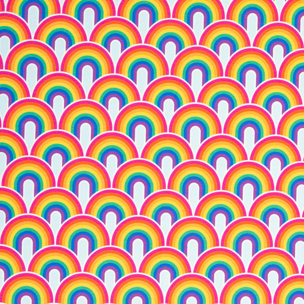 Jersey Swafing - Rainbows by lycklig design, bunt *Videovorstellung*