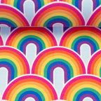 Jersey Swafing - Rainbows by lycklig design, bunt *Videovorstellung*