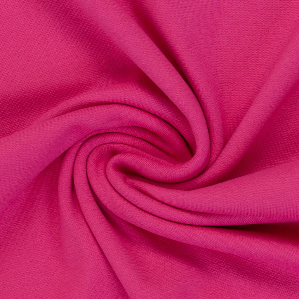 Bündchen Uni Basic - pink / Stoff "Heike" von Swafing