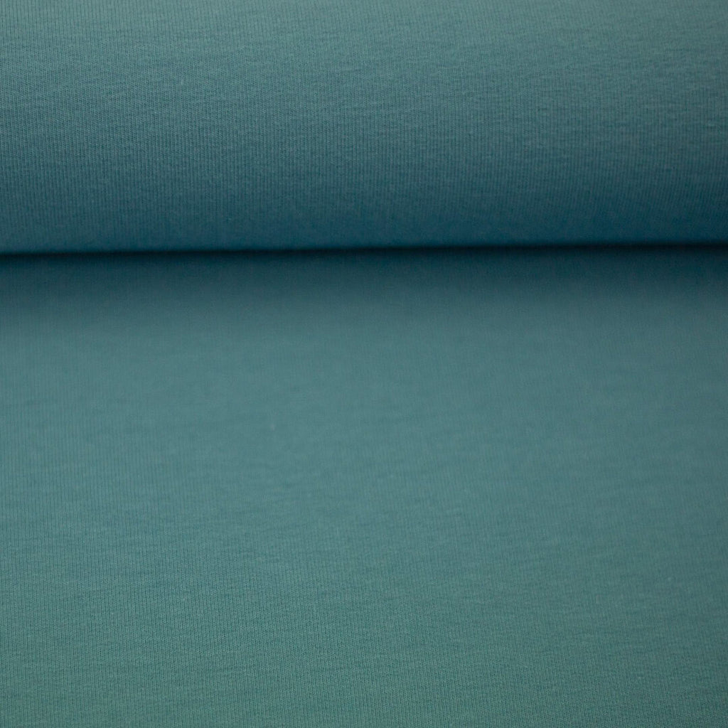 Sweat Uni Basic - taubenblau / Stoff "Eike" von Swafing