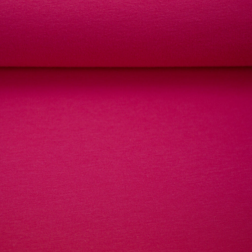 Sweat Uni Basic - pink / Stoff "Eike" von Swafing