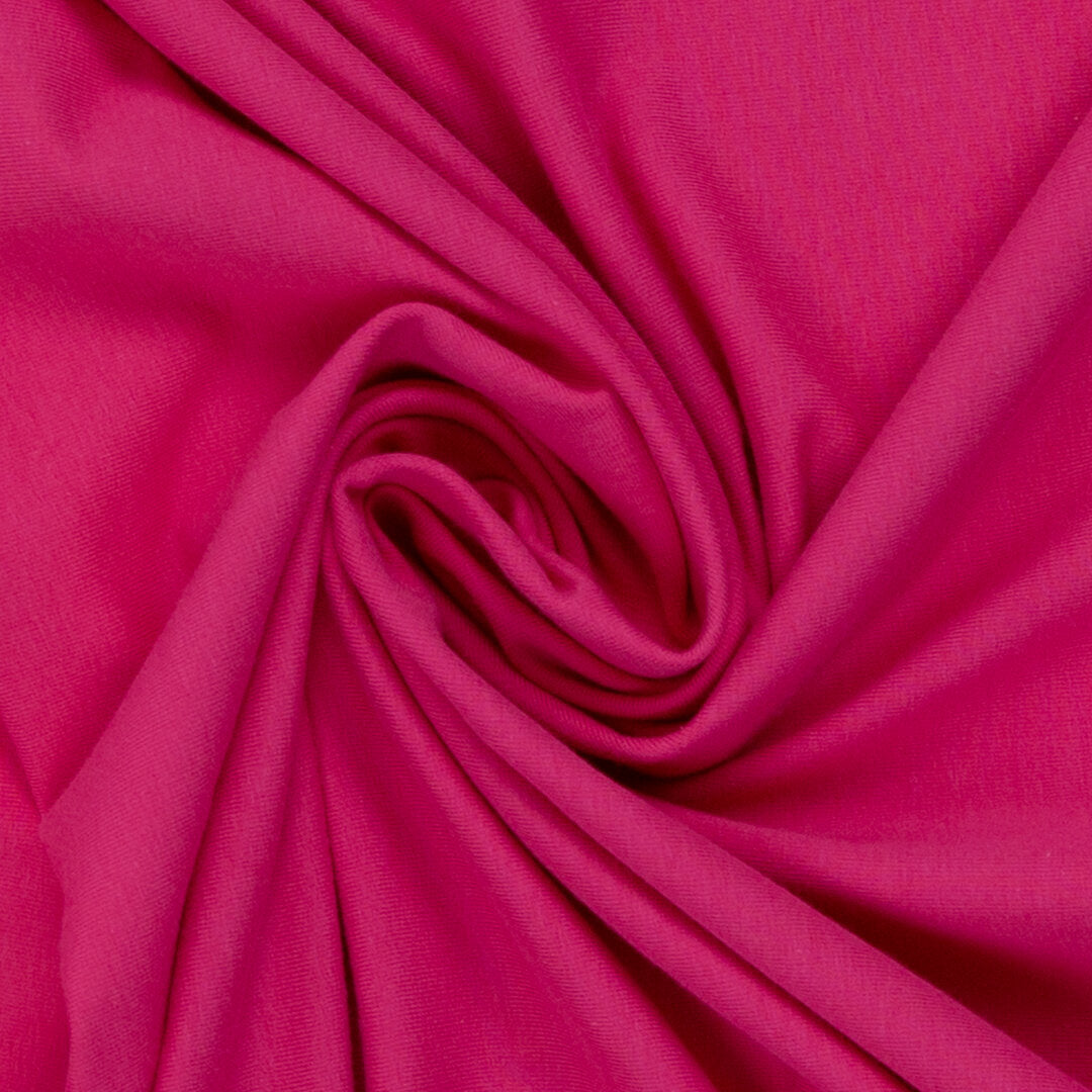 Jersey Uni Basic - pink / Stoff "Vanessa" von Swafing