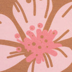 Modal French Terry Swafing - "Flower Dream" by Colu, Hibiskus ocker