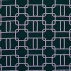 Viskose Webware Geoluxe Chain Twist by Kibadoo - grün/rosa