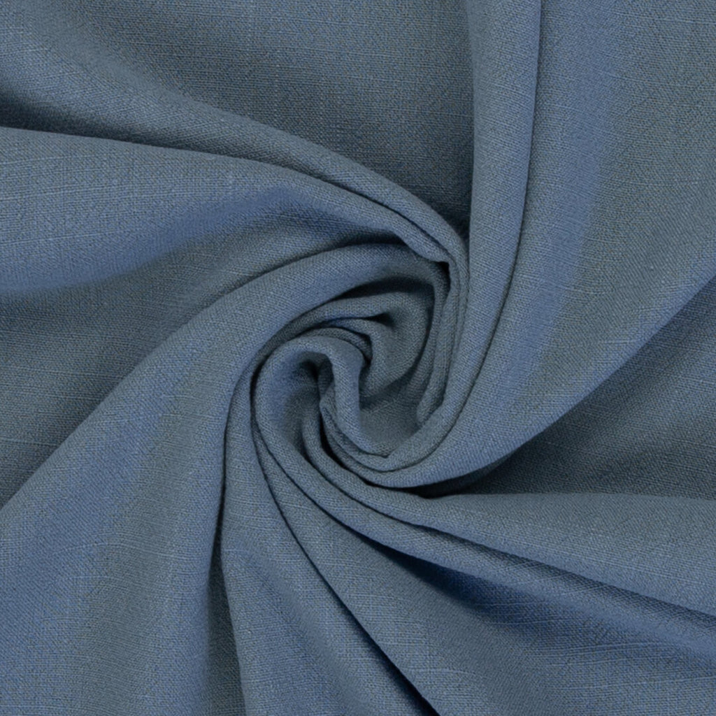 Leinen Viskose Slub uni "Lissabon" von Swafing - rauchblau