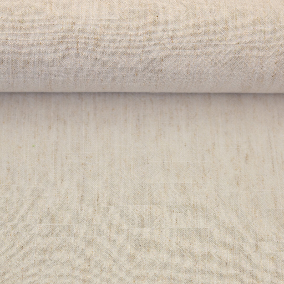 Leinen Viskose Slub meliert "Lissabon" von Swafing - beige