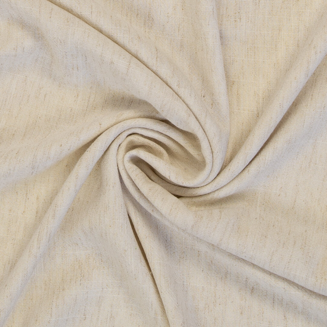 Leinen Viskose Slub meliert "Lissabon" von Swafing - beige