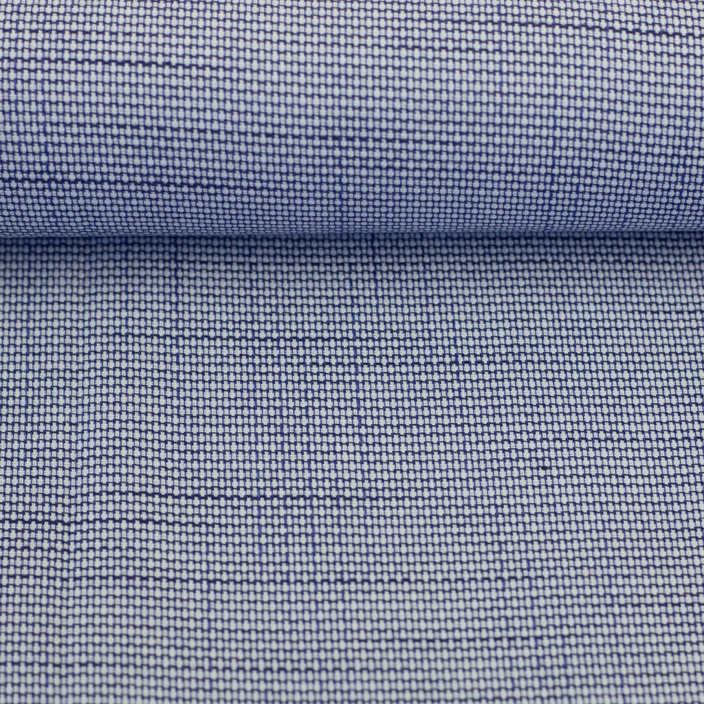 Baumwolle Massimo von Swafing - dunkelblau - Reststück 1,8M