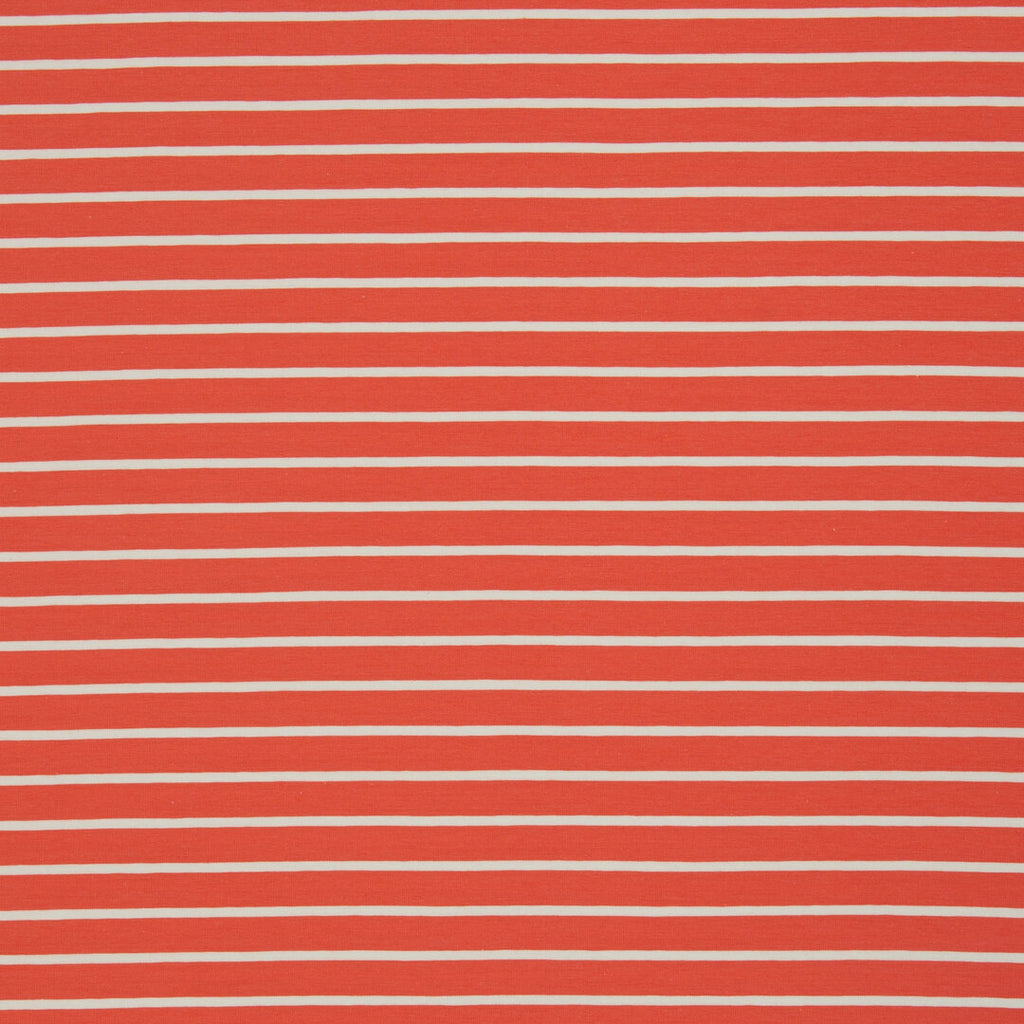 Jersey "Isa" von Swafing - Streifen orange/weiß