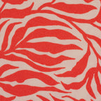 Viskose Webware Swafing - Zebra Jungle by Bienvenido Colorido hellrot