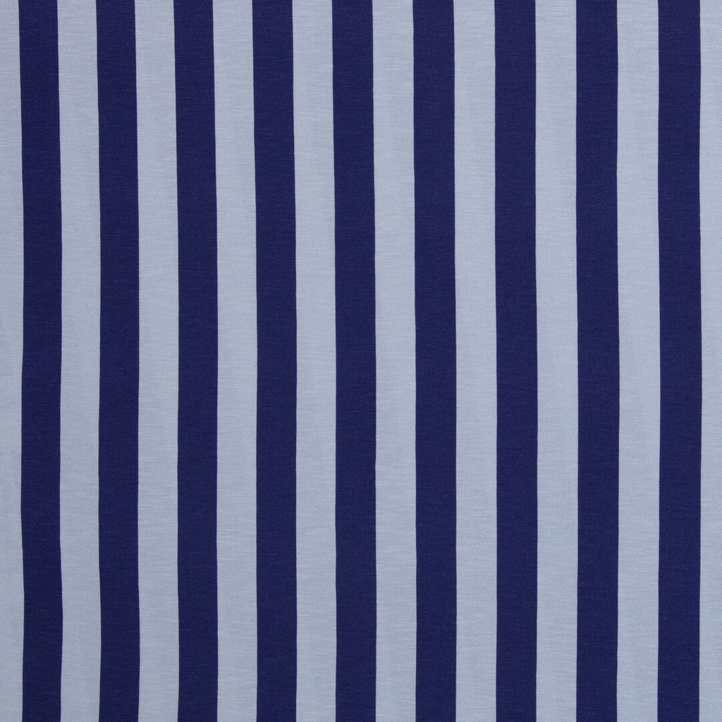 Viskosejersey "Happy Stripes" by Cherry Picking, Swafing - hellblau/dunkelblau