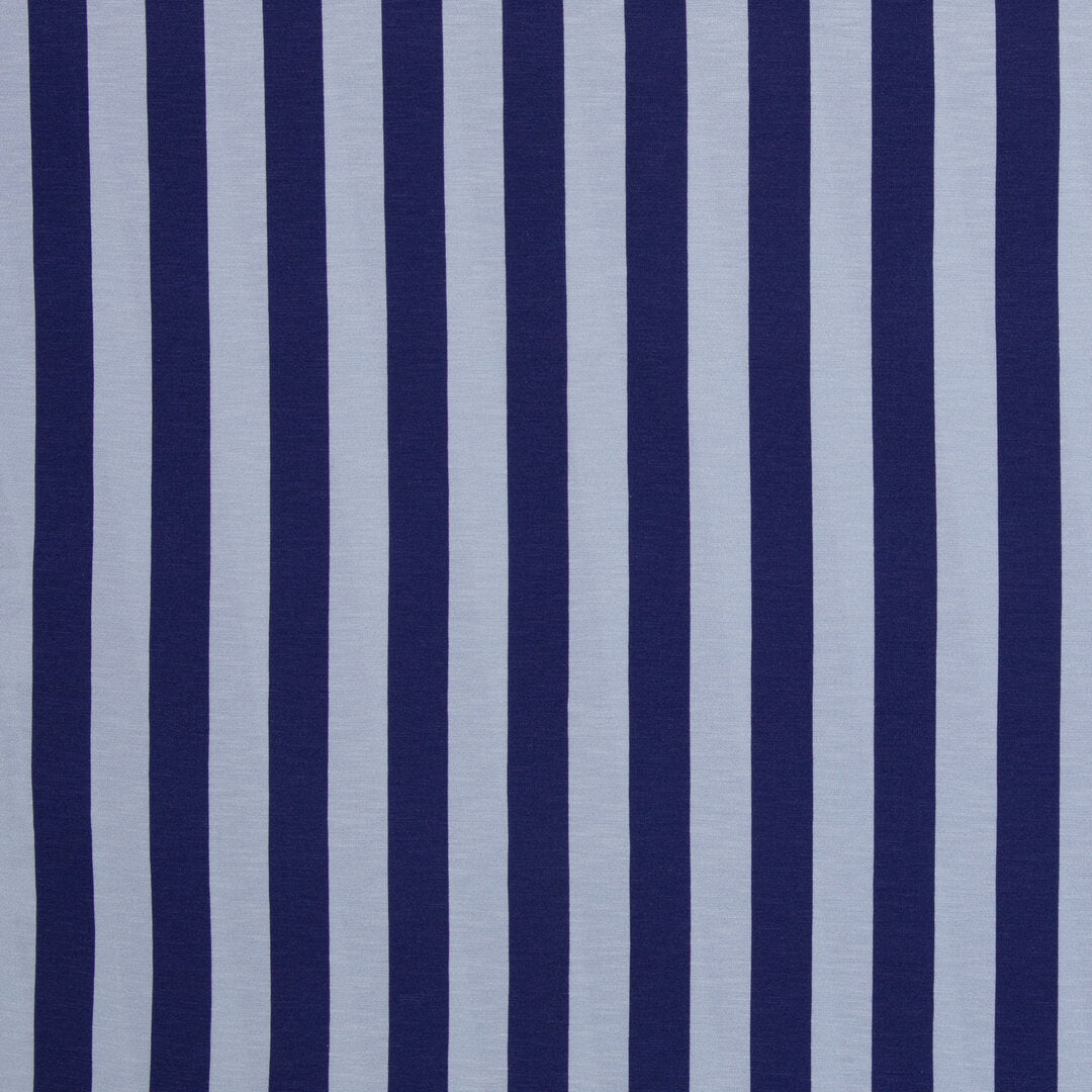 Viskosejersey "Happy Stripes" by Cherry Picking, Swafing - hellblau/dunkelblau