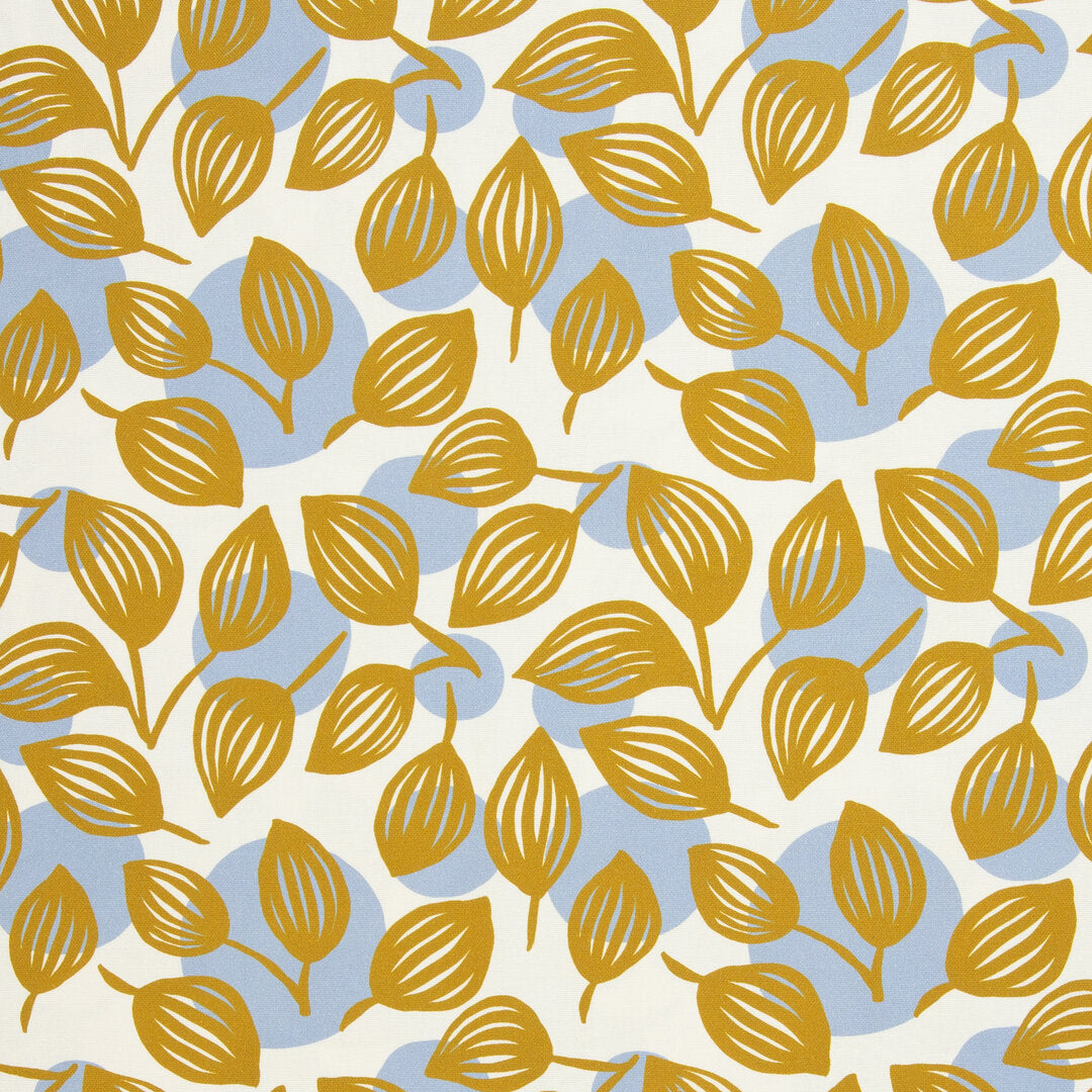 Canvas Swafing - Dots & Leaves by Emjo Design senf