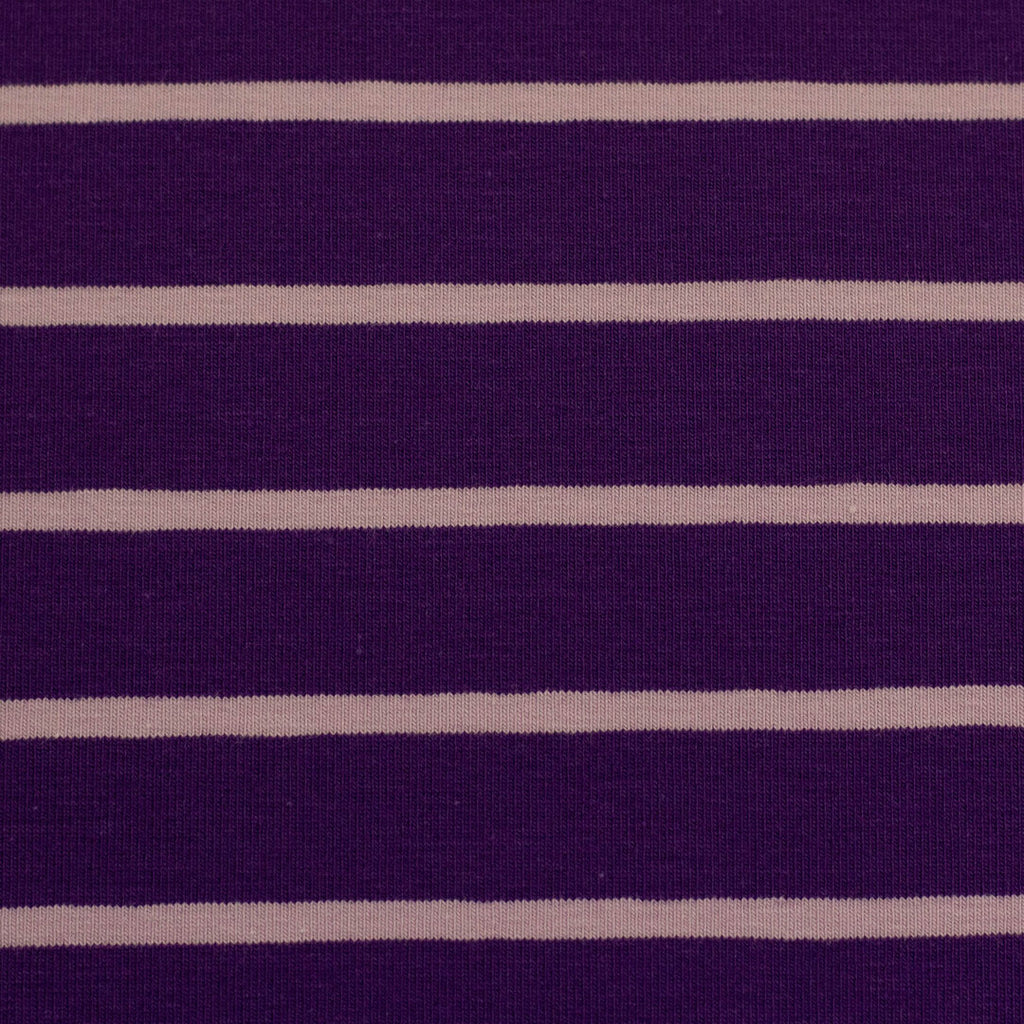 Jersey "Isa" von Swafing - Streifen violet/flieder