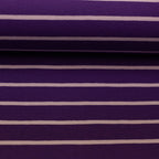 Jersey "Isa" von Swafing - Streifen violet/flieder