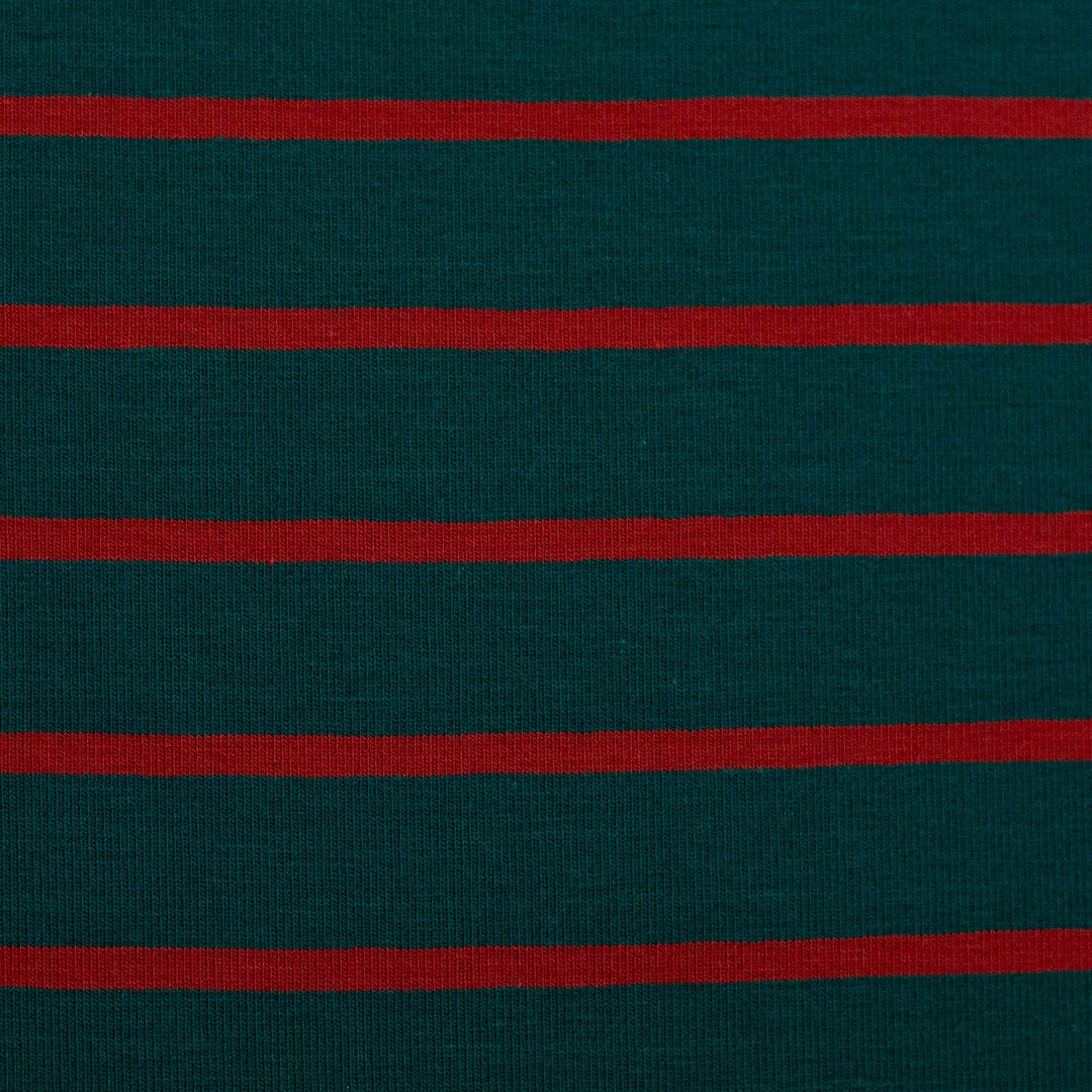 Jersey "Isa" von Swafing - Streifen gulf coast/deep claret
