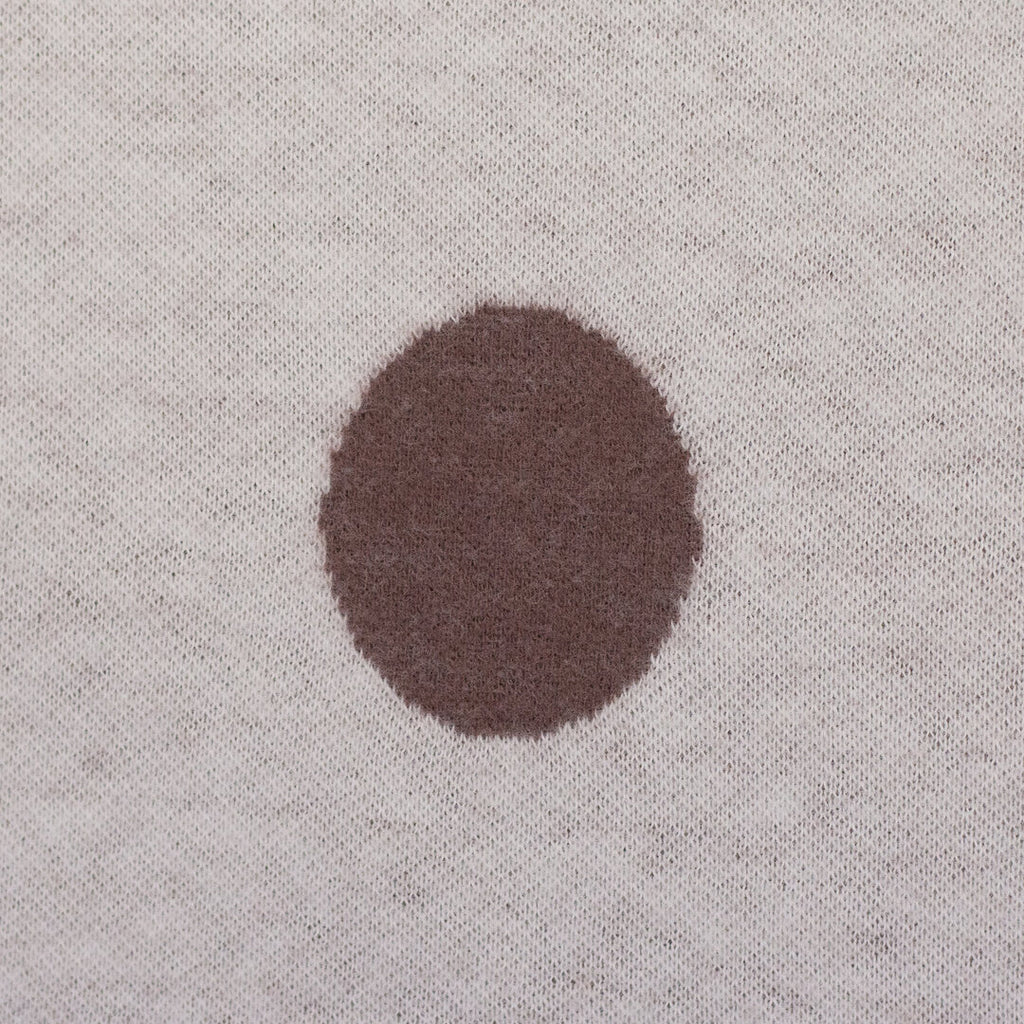 Jacquard Jersey "Emily" Swafing - Tupfen peppercorn/naturweiß