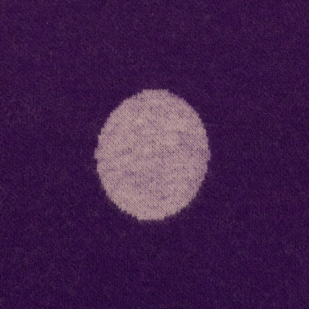 Jacquard Jersey "Emily" Swafing - Tupfen lavender frost/petunia