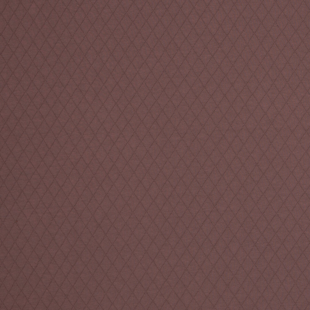 Rauten-Stepp Sweat "Anni" Swafing - mauve uni