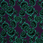 Viskose Webware Swafing - Peonies by Cherry Picking purple