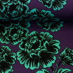 Viskose Webware Swafing - Peonies by Cherry Picking purple