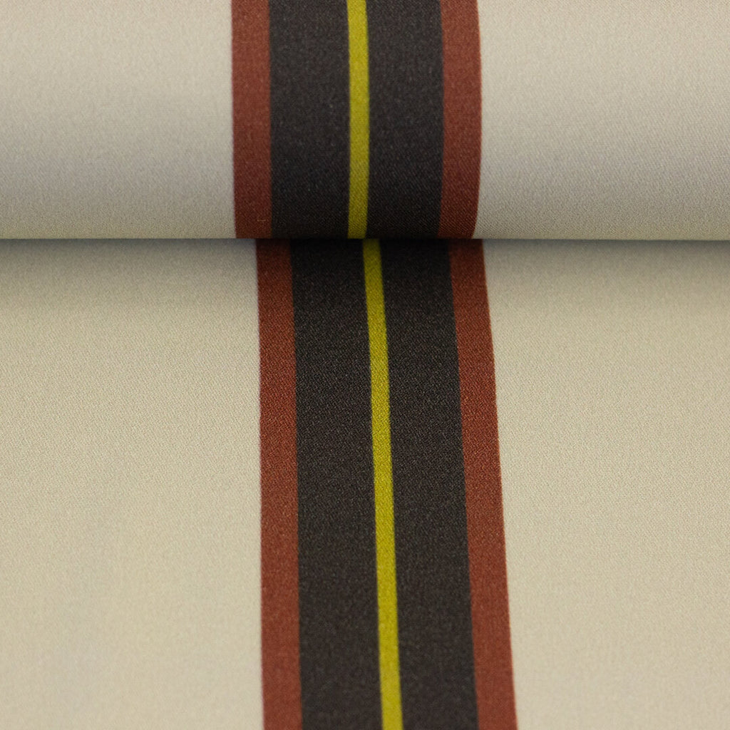 Viskose Webware Swafing - Stripes by Kibadoo sand
