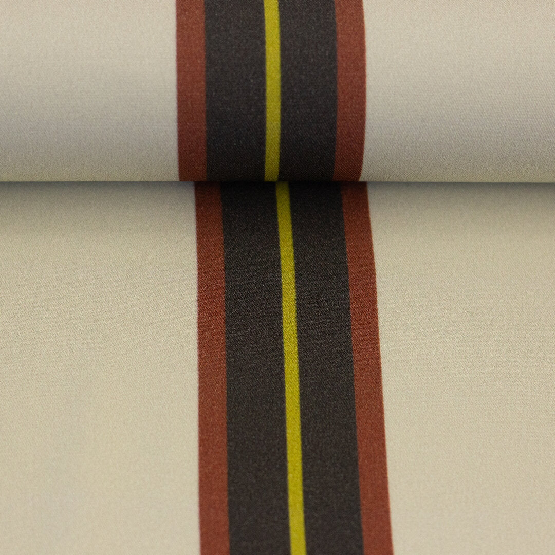 Viskose Webware Swafing - Stripes by Kibadoo sand