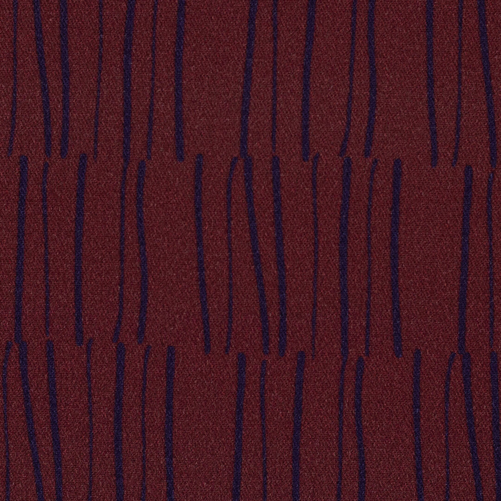Viskose Webware Swafing - Striple by Kibadoo maroon