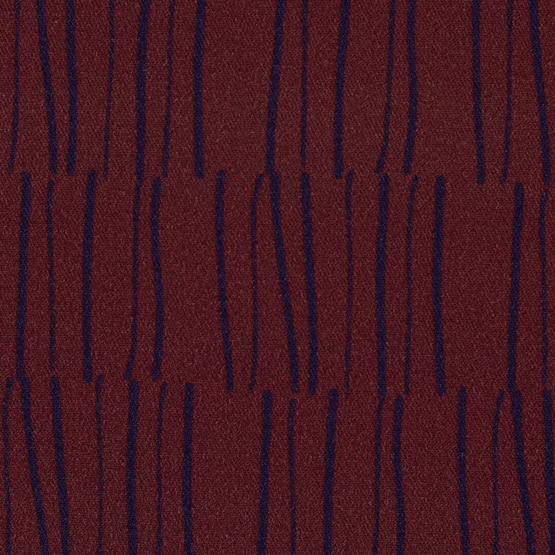 Viskose Webware Swafing - Striple by Kibadoo maroon