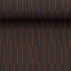Viskose Webware Swafing - Striple by Kibadoo schoko