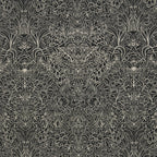Jersey Swafing - Autumn Damask naturweiß/anthrazit by Bienvenido Colorido