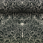 Jersey Swafing - Autumn Damask naturweiß/anthrazit by Bienvenido Colorido