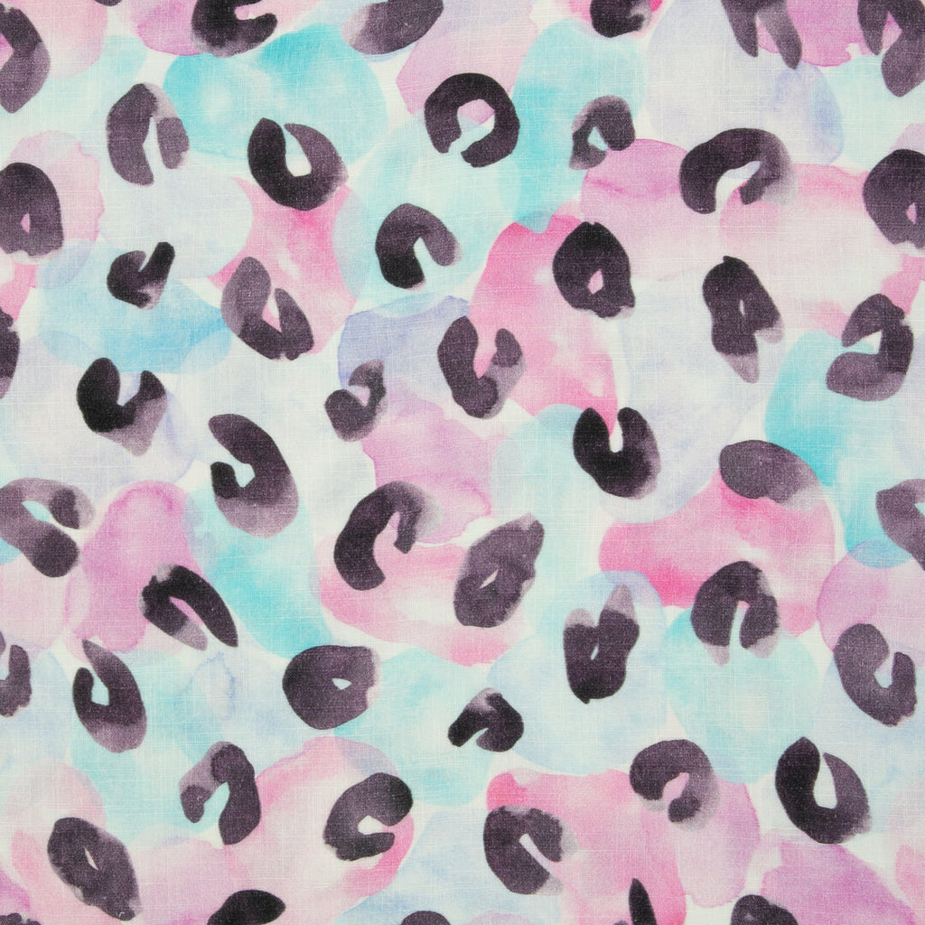 Double Slub Musselin by HIP SOM HAP, Swafing - Leo watercolor