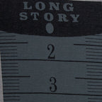 Long Story Jacquard-Jersey Swafing - **Panel ca. 250 cm**, Maßbänder, grau/altrosa/jeansblau
