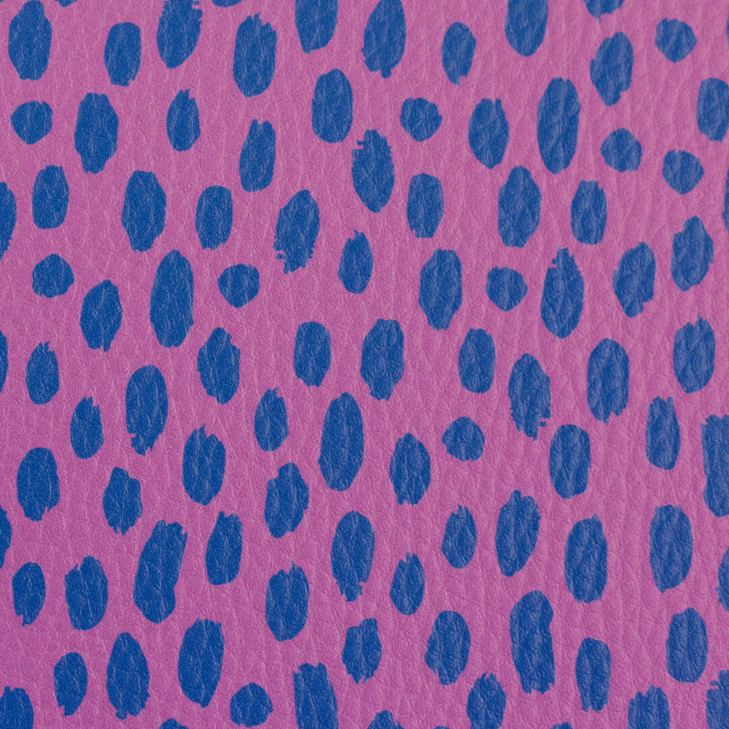 Kunstleder "Brush & Wild" by Cherry Picking von Swafing - brush pink/royal
