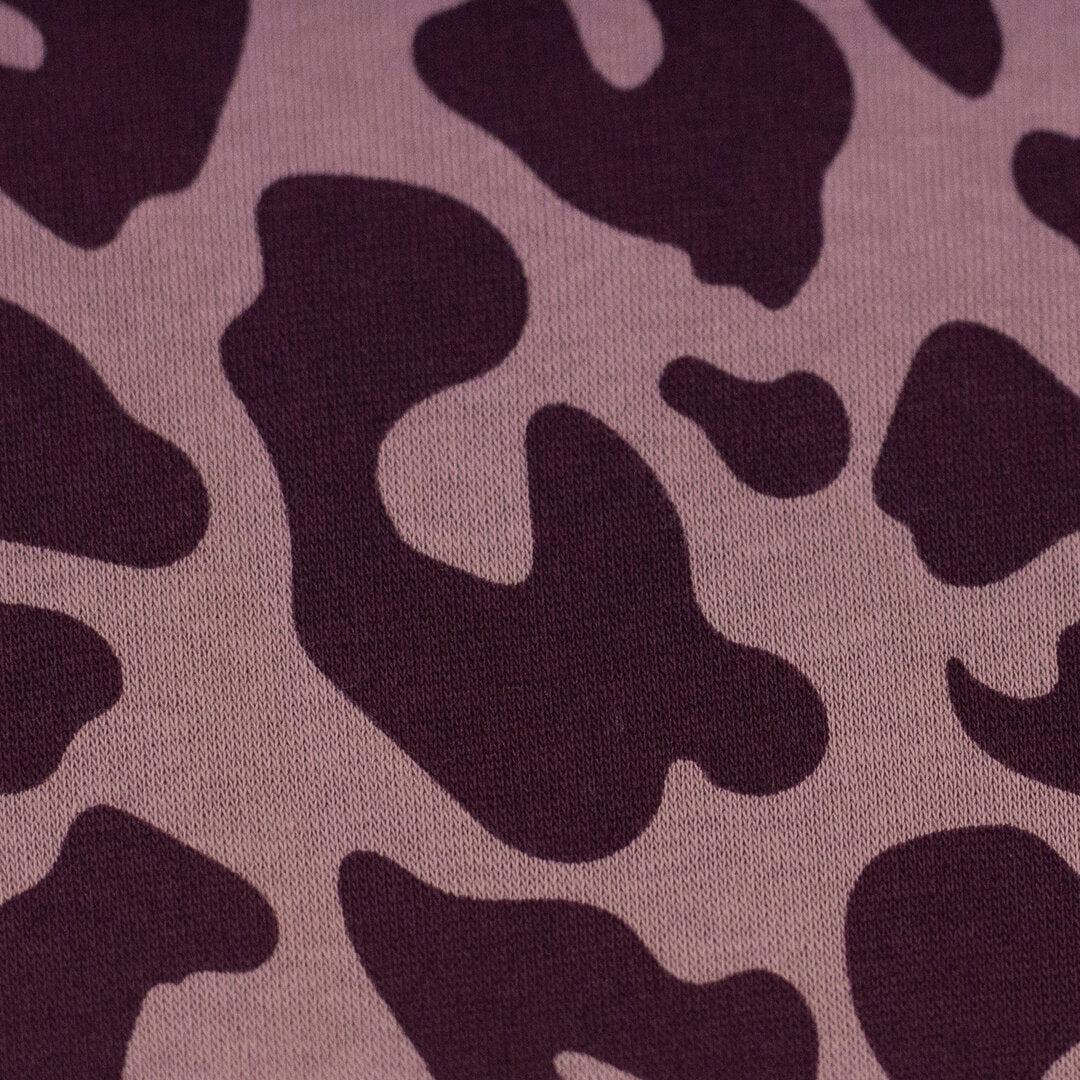 Heavy Sweat "Aspen" Swafing - Leo altrosa/bordeaux
