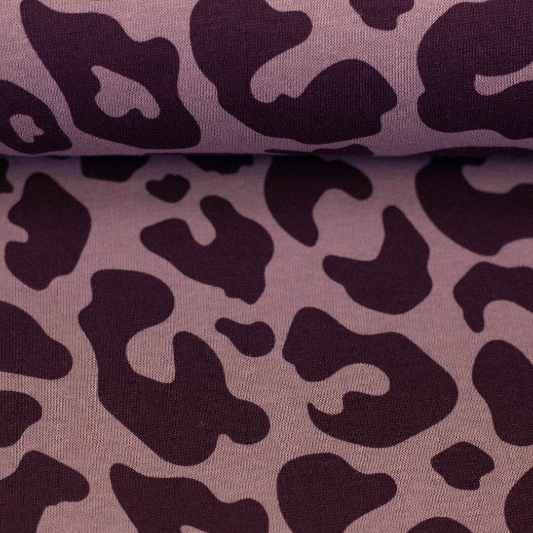 Heavy Sweat "Aspen" Swafing - Leo altrosa/bordeaux