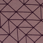 Heavy Sweat "Aspen" Swafing - Linien altrosa/bordeaux