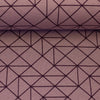 Heavy Sweat "Aspen" Swafing - Linien altrosa/bordeaux