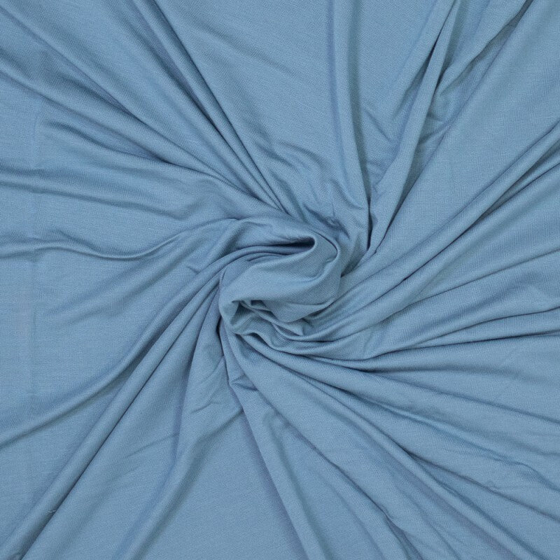 Bambus French Terry - rauchblau *Video-Vorstellung*