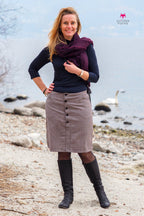 Ebook / Schnittmuster lillesol women No.40 Knopfrock *mit Video Nähanleitung*