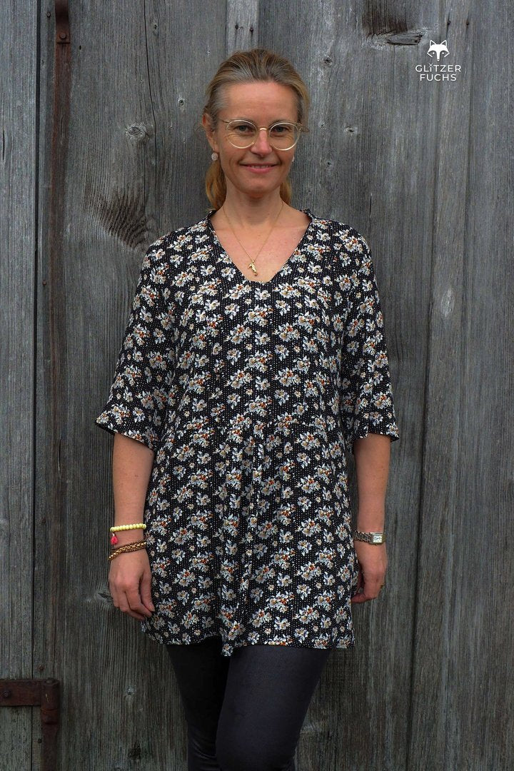 Ebook / Schnittmuster lillesol women No.42 Kleid/Tunika Mariluna *mit Video Nähanleitung